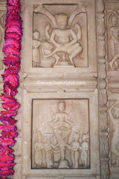 Incarnation of Vishnu Jaipur Temple