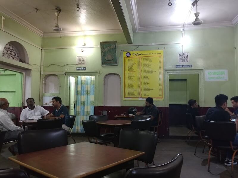 Indian Coffee House on MI Road