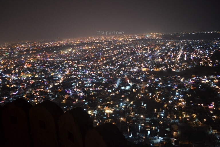 View of Jaipur from Nahargarh