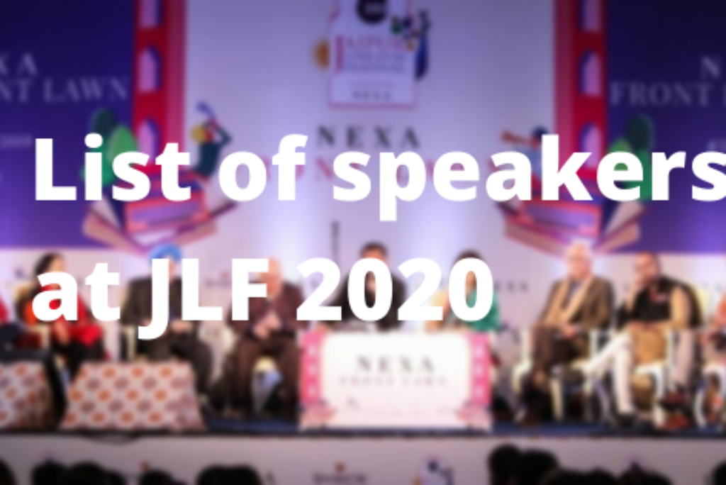 List of Speakers at JLF 2020 with Important Guides to Travel Jaipur city