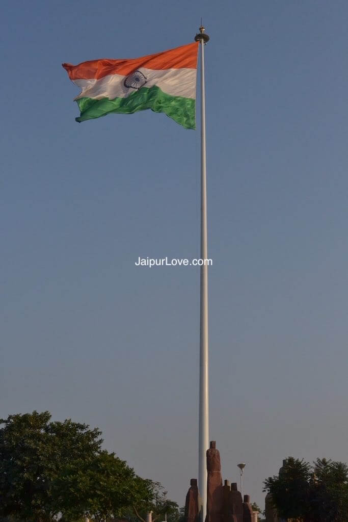 central-park-jaipur-indian-flag
