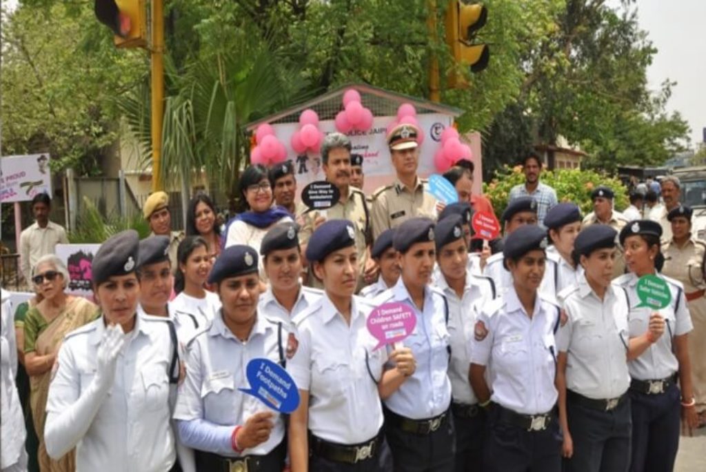 Jaipur renames a circle to Pink Circle on Mother’s Day, acknowledging female constable’s work